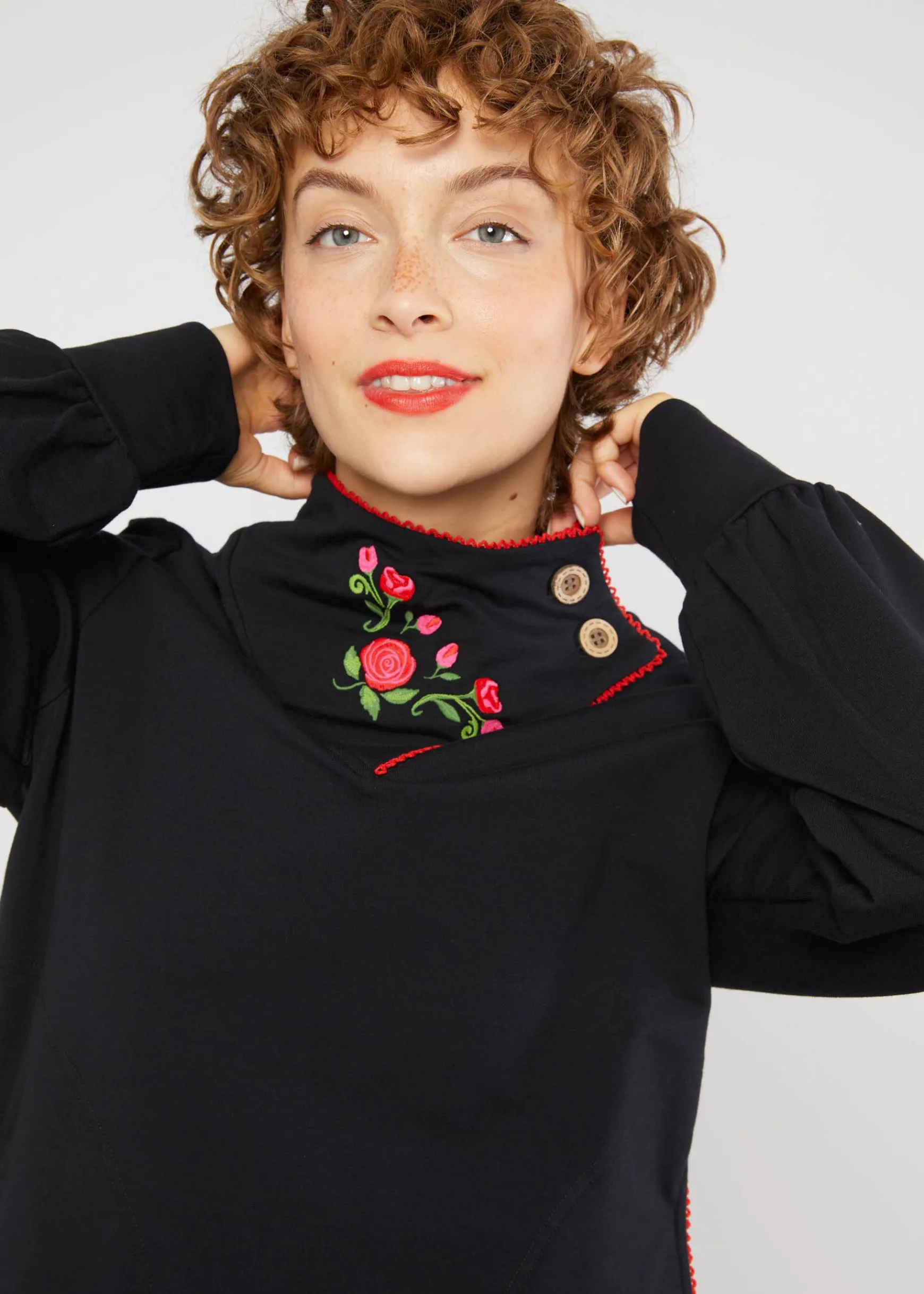 Damen Blutsgeschwister Sweatshirts|Sweatshirt Love me tender
