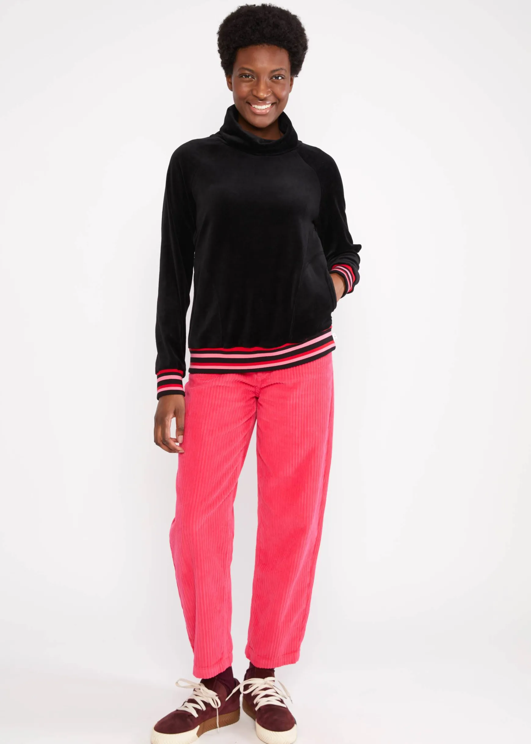 Damen Blutsgeschwister Hoodies|Sweatshirts|Sweatshirt Velvet Grand Mystic