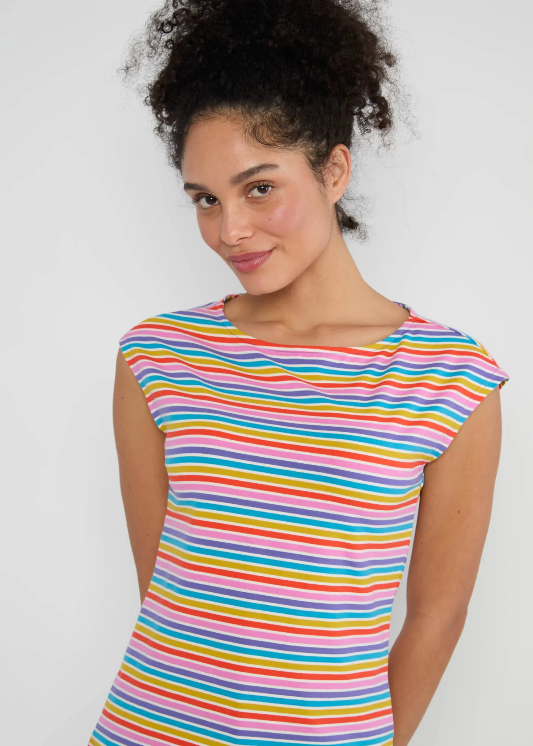 Damen Blutsgeschwister Tops|Rundhals|Top Boxy Babe