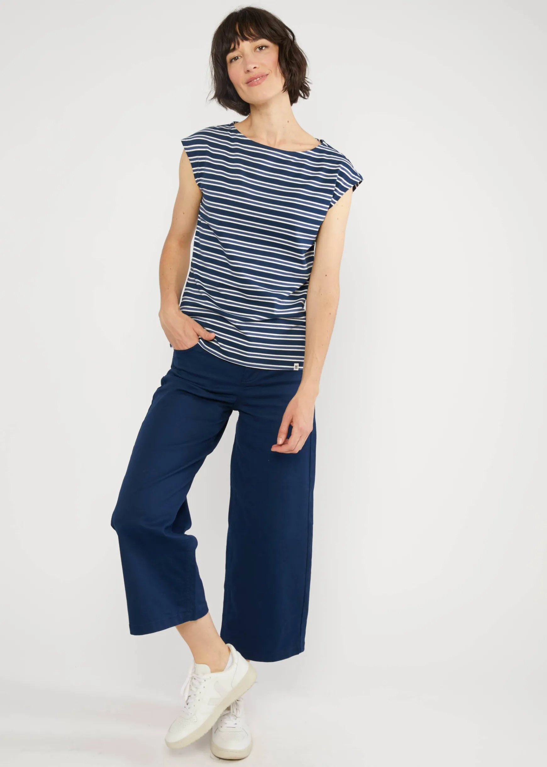 Damen Blutsgeschwister Tops|Rundhals|Top Boxy Babe