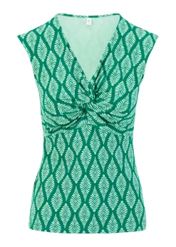 Damen Blutsgeschwister Tops|V-Ausschnitt|Top Savanna Knot