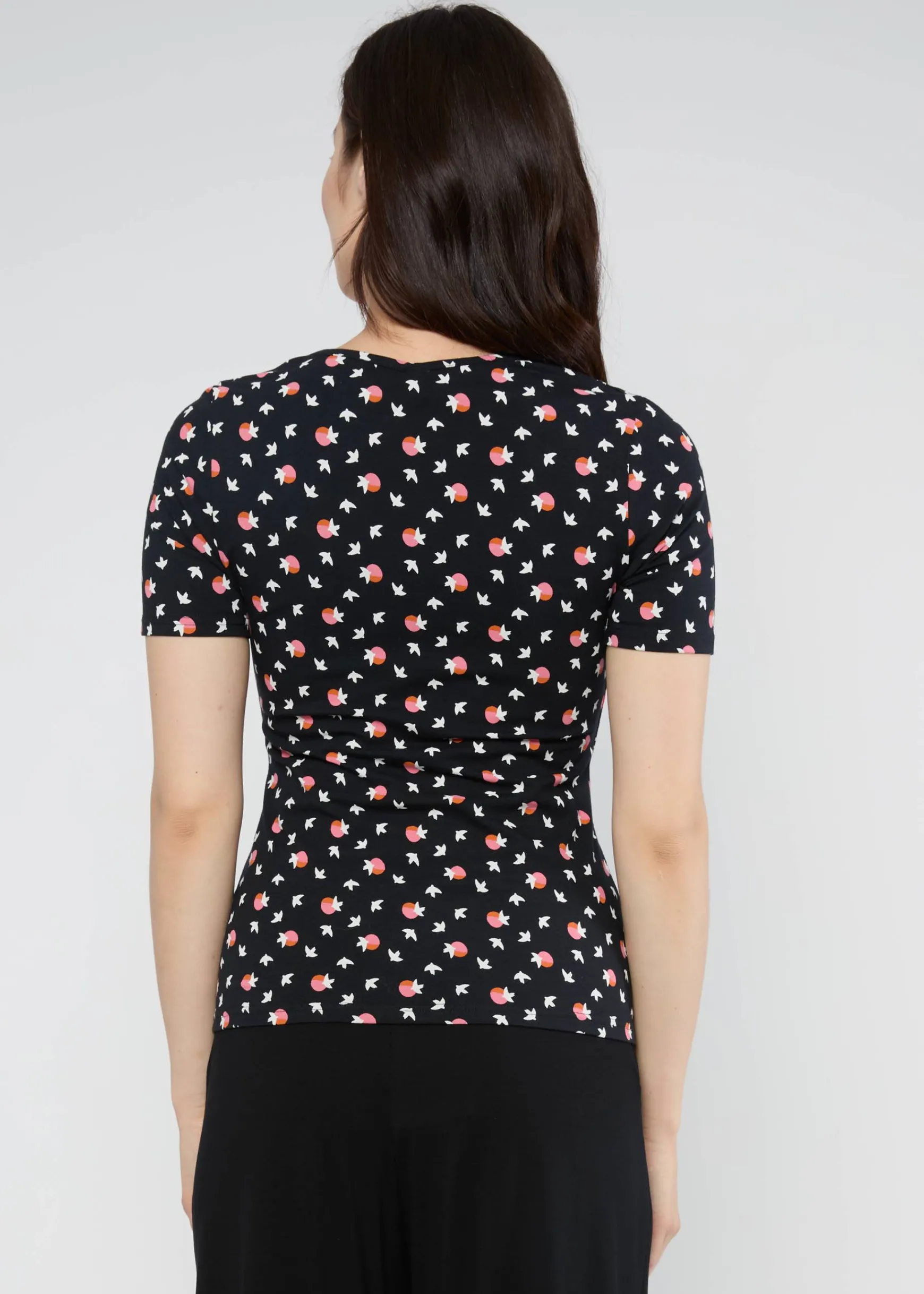 Damen Blutsgeschwister T-Shirts|Rundhals|T-Shirt Balconnet Fu00E9minin