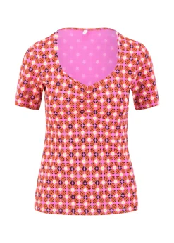 Damen Blutsgeschwister T-Shirts|Rundhals|T-Shirt Balconnet Fu00E9minin
