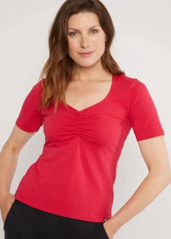 Damen Blutsgeschwister T-Shirts|Rundhals|T-Shirt Balconnet Fu00E9minin