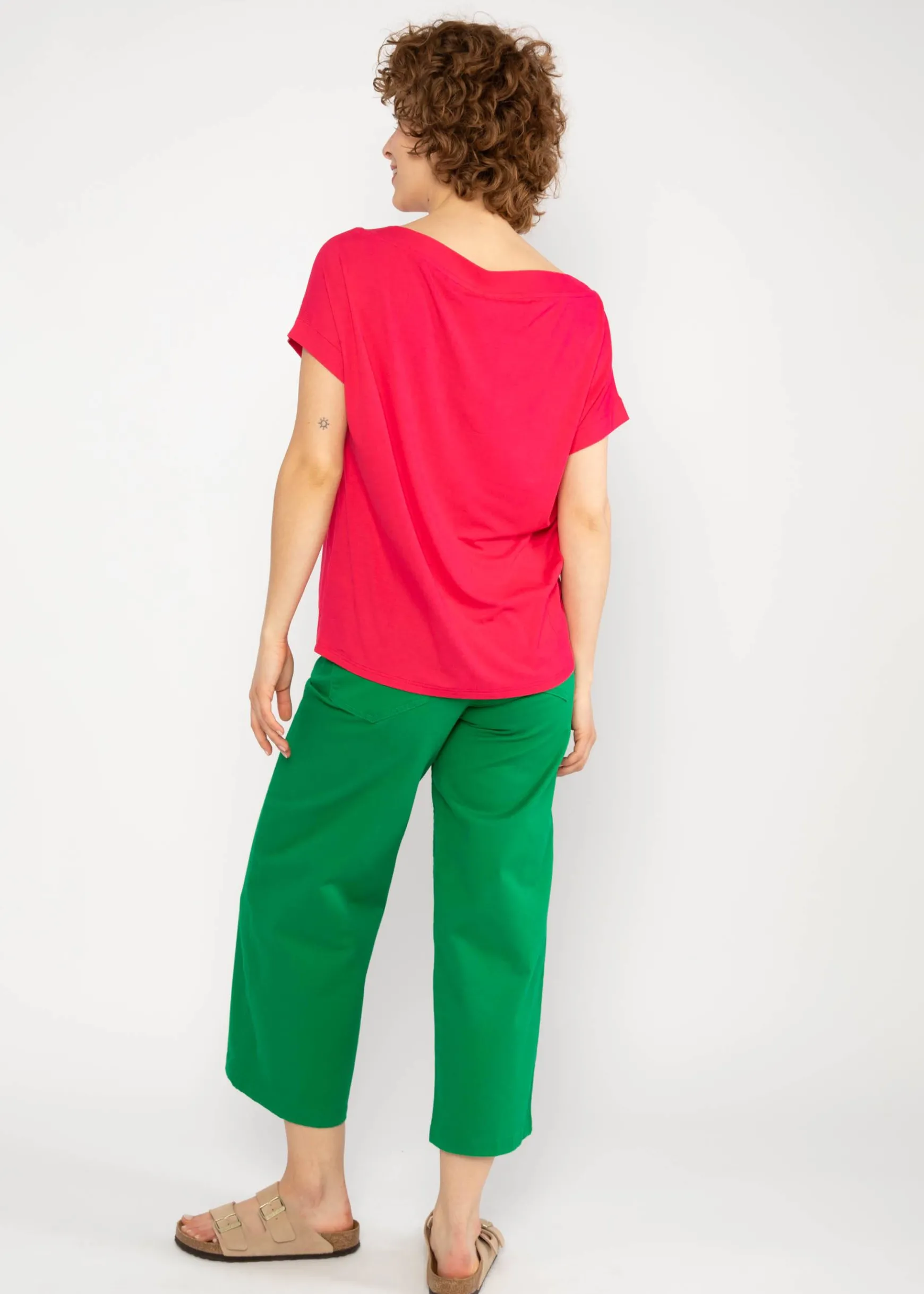 Damen Blutsgeschwister T-Shirts|Rundhals|T-Shirt Flowgirl