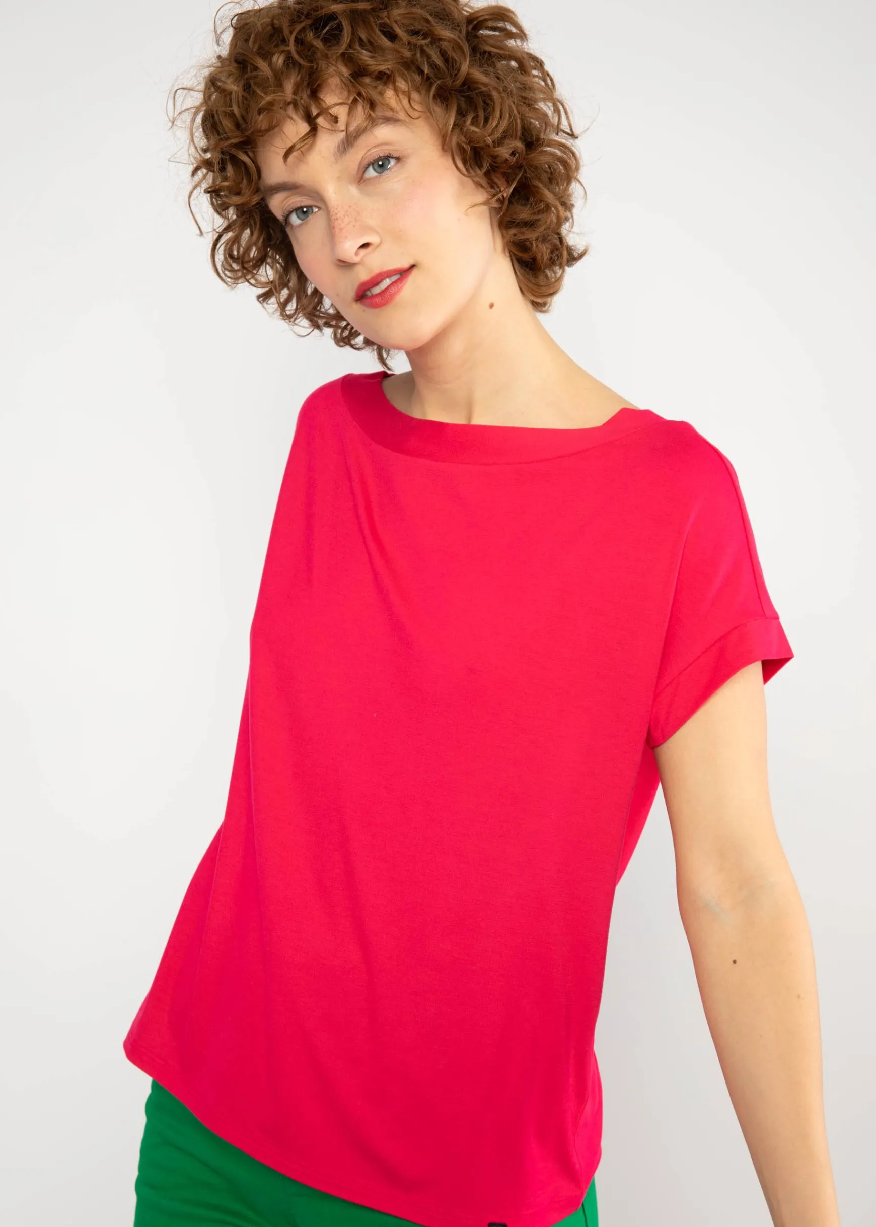 Damen Blutsgeschwister T-Shirts|Rundhals|T-Shirt Flowgirl
