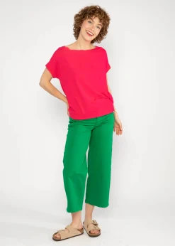 Damen Blutsgeschwister T-Shirts|Rundhals|T-Shirt Flowgirl