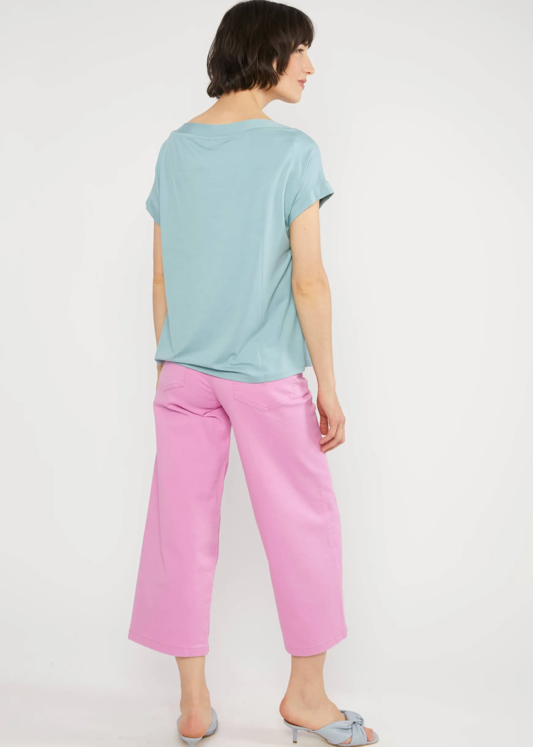 Damen Blutsgeschwister T-Shirts|Rundhals|T-Shirt Flowgirl