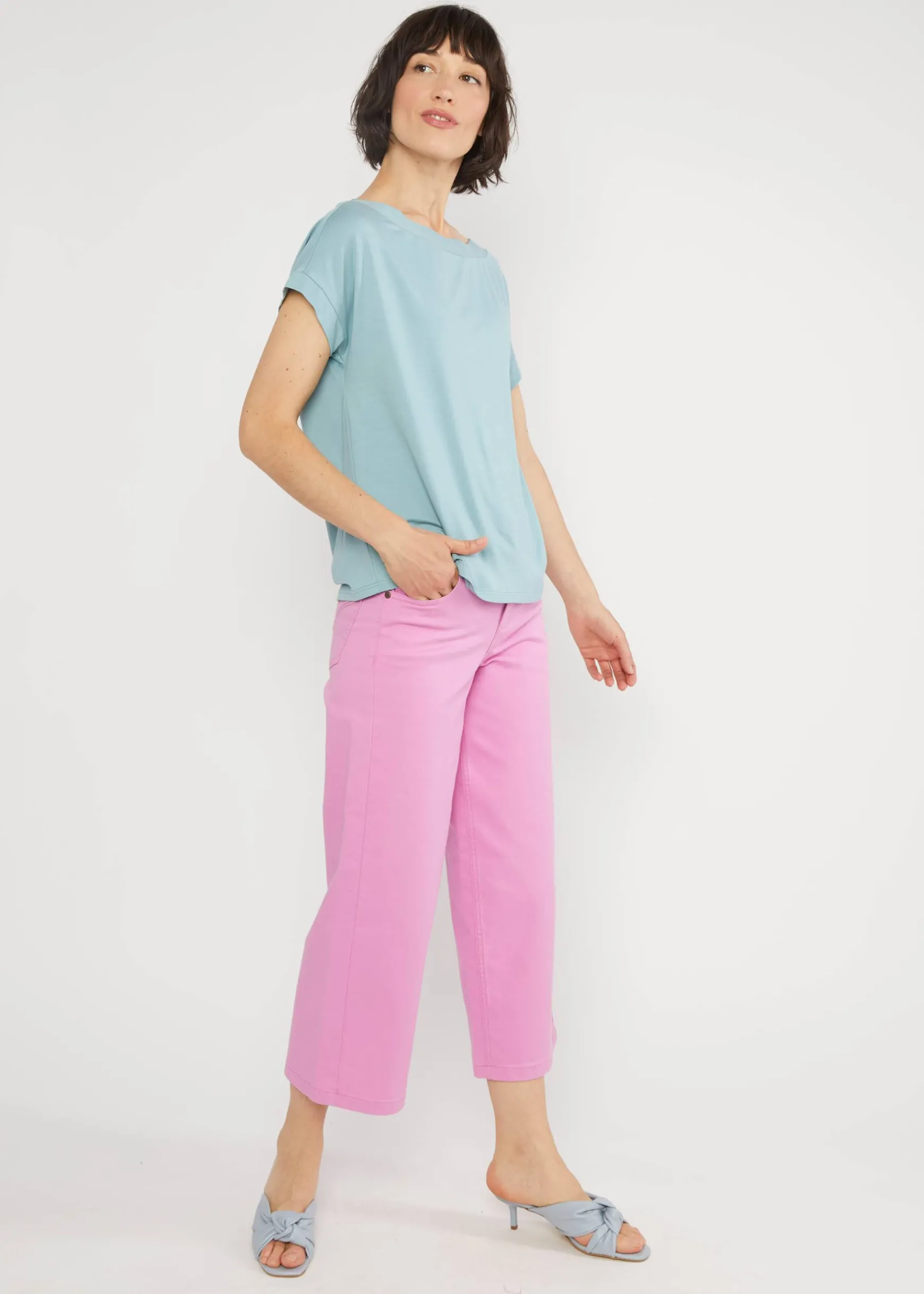 Damen Blutsgeschwister T-Shirts|Rundhals|T-Shirt Flowgirl