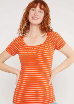 Damen Blutsgeschwister T-Shirts|Rundhals|T-Shirt Vintage Heart